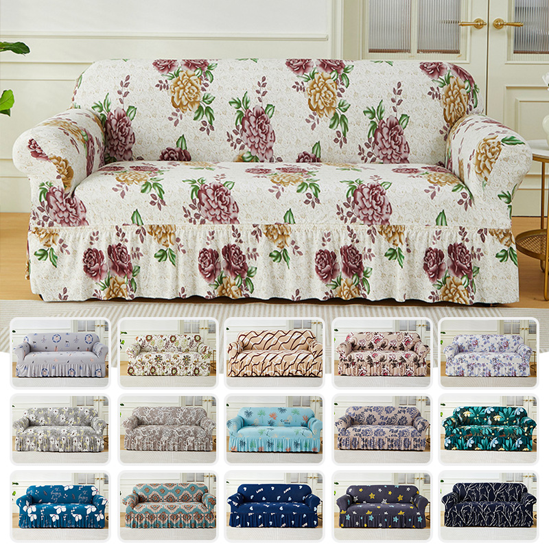 Outdoor Furniture Xl - Funda de Sofá Elástica Estampada S/M/L/XL