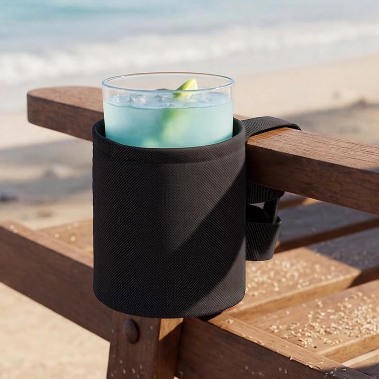 Outdoor Furniture Europe - Portavasos para Silla, Organizador de Bebidas
