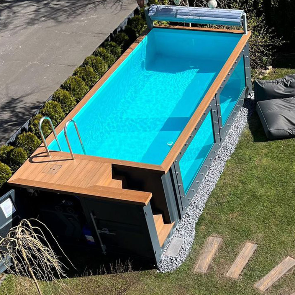Outdoor Furniture For Pool - Piscina Prefabricada de Fibra de Vidrio