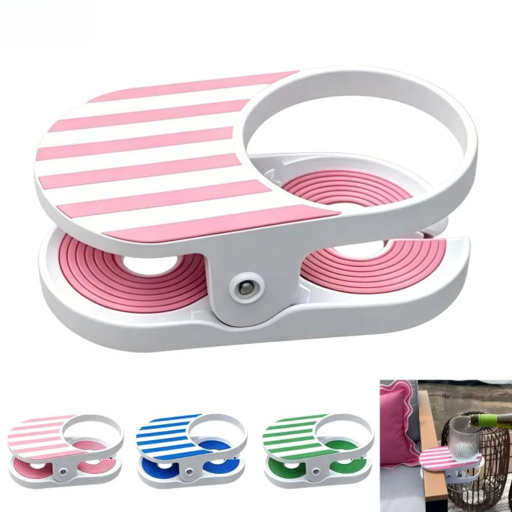 Outdoor Furniture For Pool - Portavasos con clip para reposabrazos de