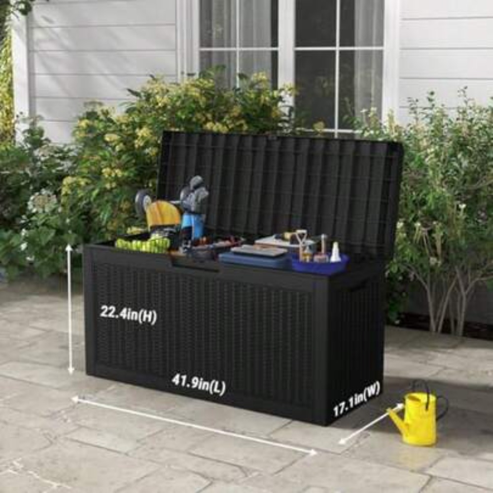 Outdoor Furniture With Storage - Caja de Almacenamiento Exterior Impermeable con