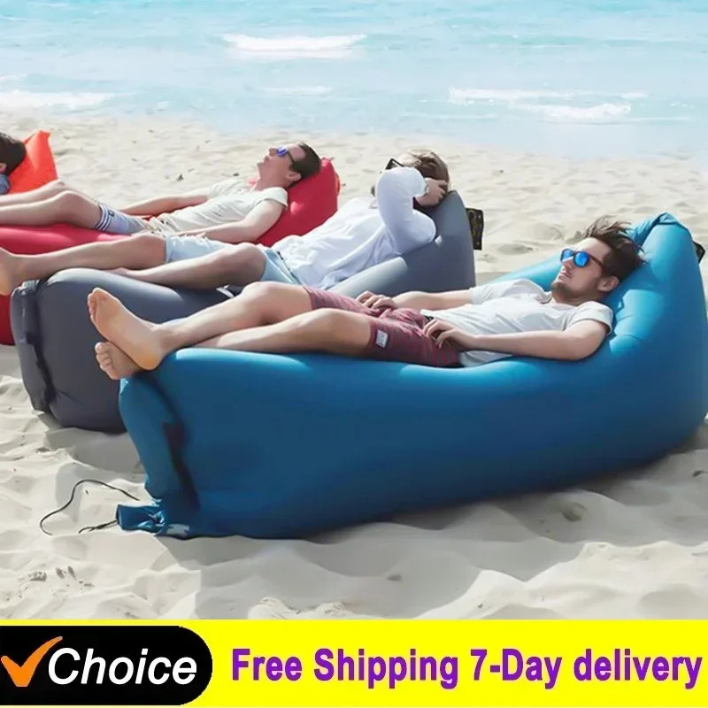 Outdoor Furniture Costco - Sofá Inflable Portátil para Exteriores, Asiento