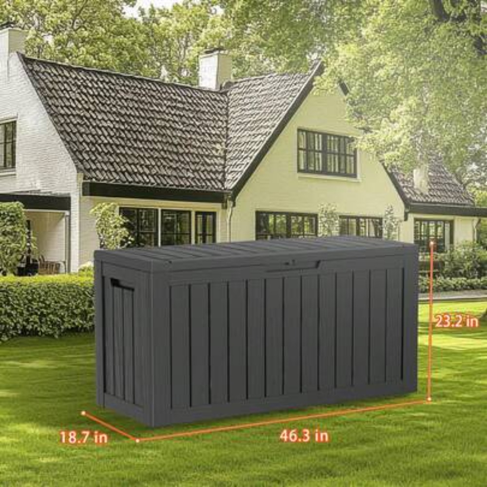 Outdoor Furniture Cushion - Caja de Almacenamiento de Resina con