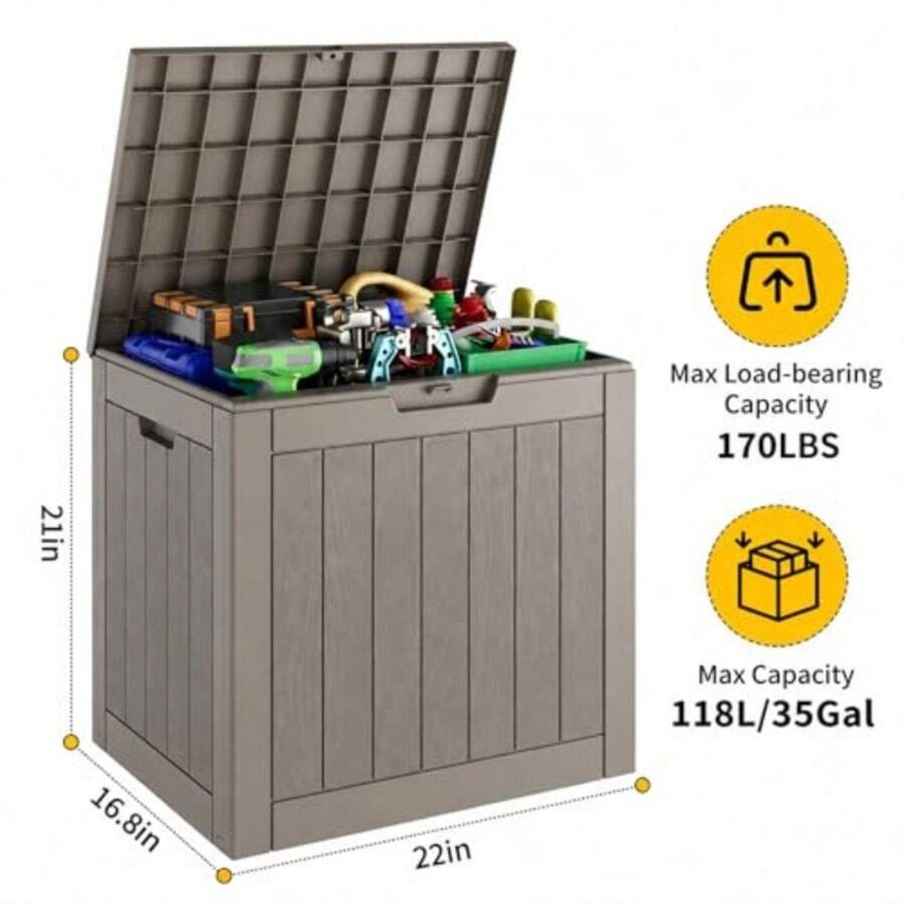 Caja de Almacenamiento Exterio - Outdoor Furniture Cushion reseña y precio