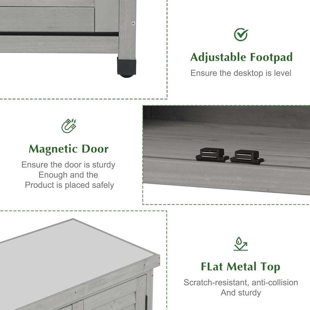 Mueble de Jardín con Armario d - Outdoor Furniture With Storage reseña y precio