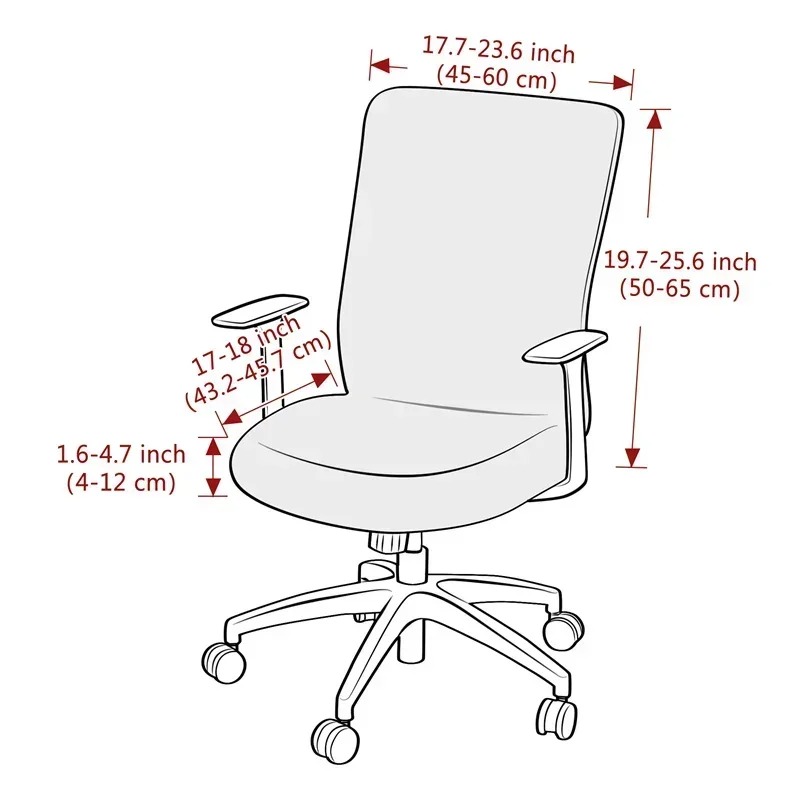 Funda de Silla de Oficina de C - Outdoor Furniture Xl reseña y precio