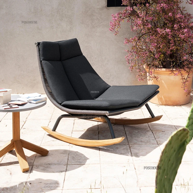 ✿ 。 Sillón Balancín de Ratán p - Outdoor Furniture Japanese Style reseña y precio