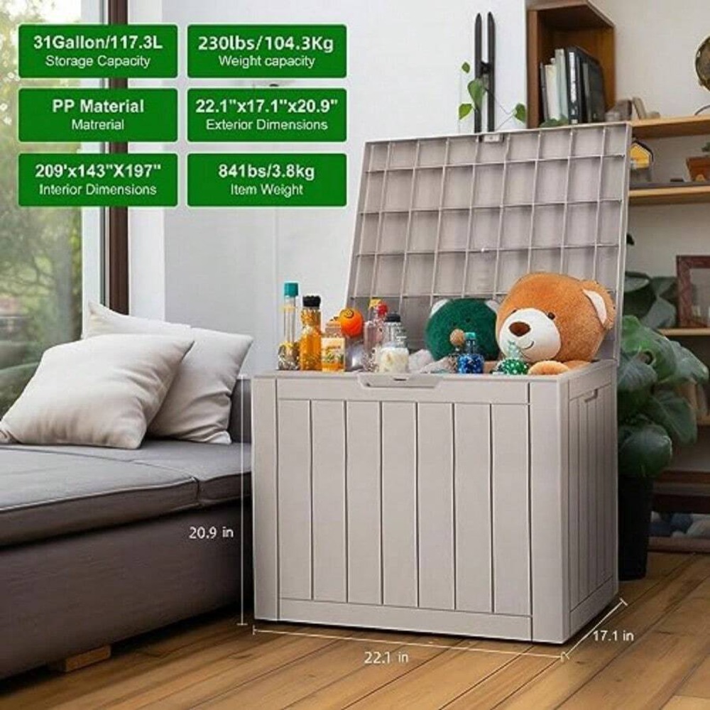 Caja de Almacenamiento Exterio - Outdoor Furniture Cushion reseña y precio