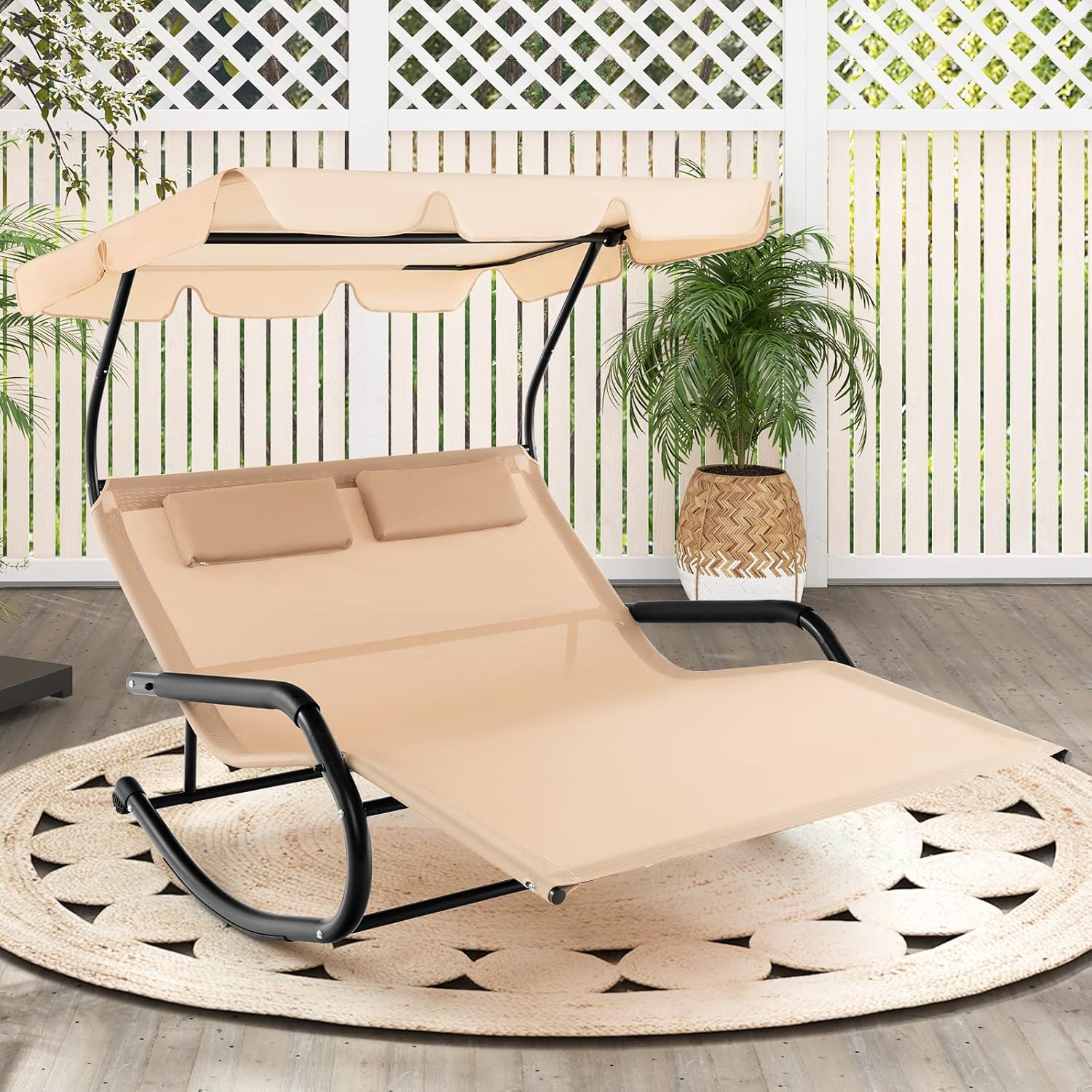Sillón Reclinable Doble Ajusta - Outdoor Furniture Xl reseña y precio