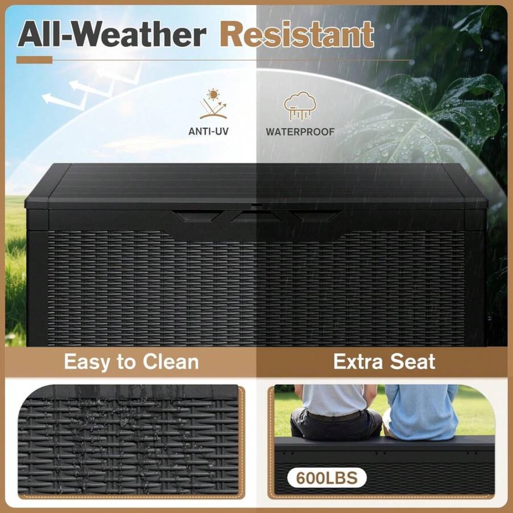 Caja de Almacenamiento Exterio - Outdoor Furniture For Pool reseña y precio