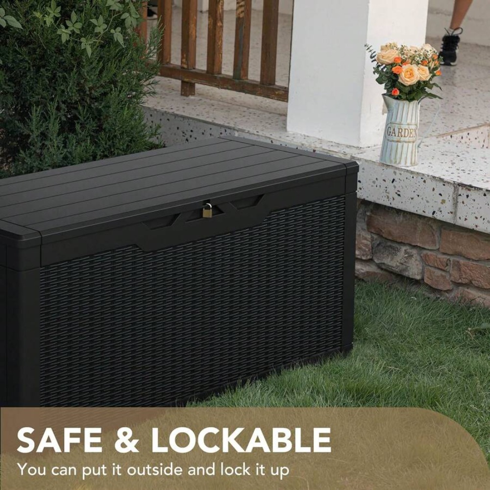Caja de Almacenamiento Exterio - Outdoor Furniture For Pool reseña y precio