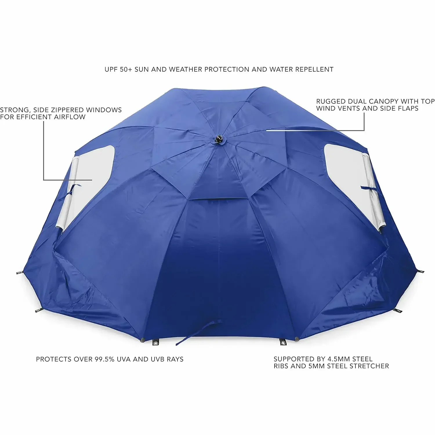 Sombrilla Deportiva de 2 Metro - Outdoor Furniture Xl reseña y precio