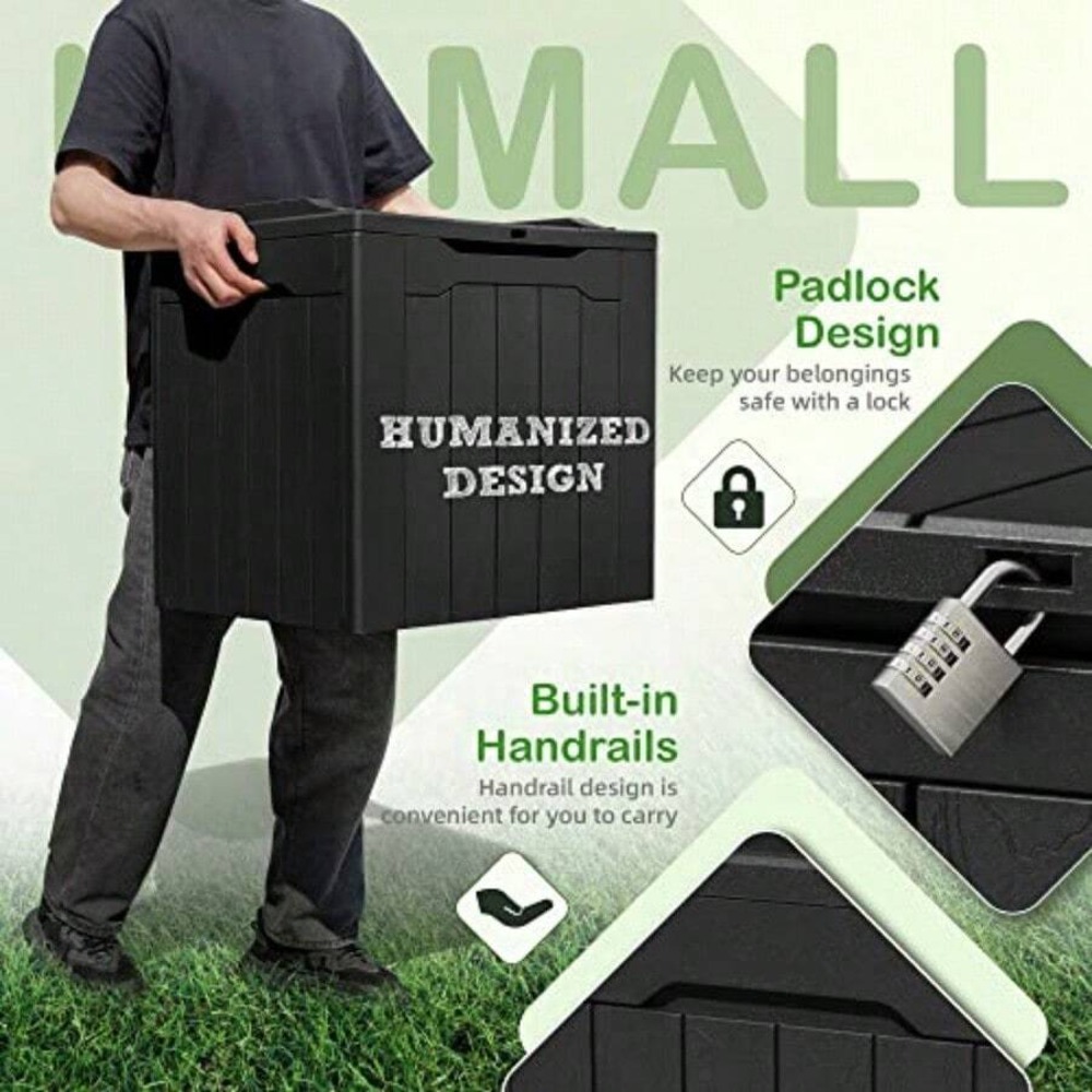 Caja de almacenamiento de resi - Outdoor Furniture Cushion reseña y precio