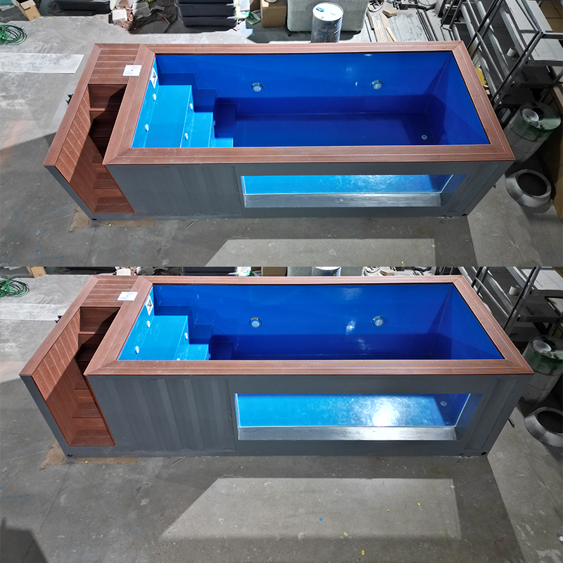 Piscina Prefabricada de Fibra  - Outdoor Furniture For Pool reseña y precio