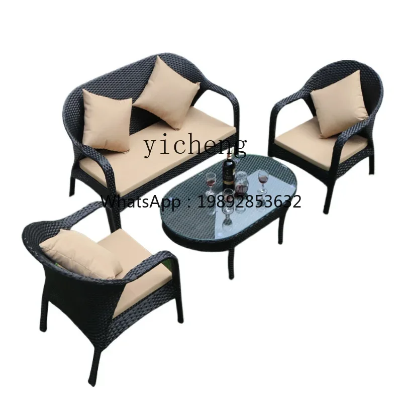 XL sofá de mimbre para exterio - Outdoor Furniture Xl reseña y precio