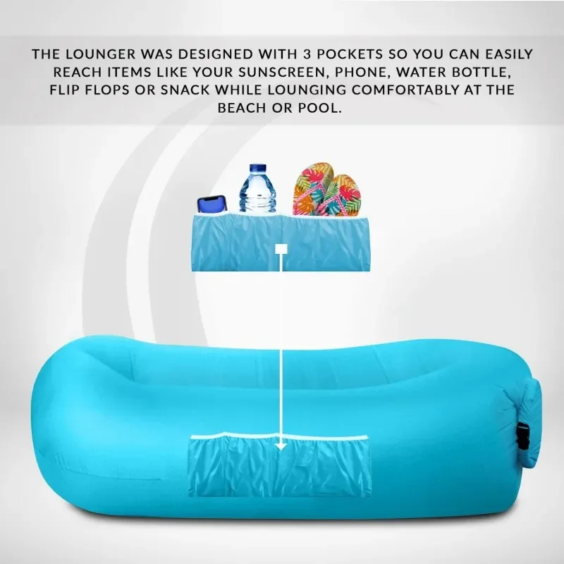 Tumbona inflable, el mejor sof - Outdoor Furniture For Pool reseña y precio