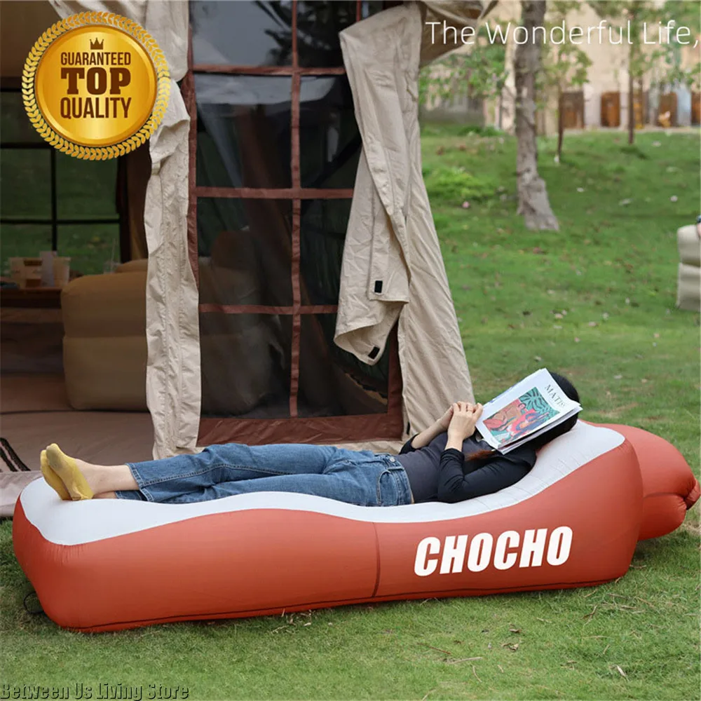 Sofá cama inflable de lujo: di - Outdoor Furniture Design reseña y precio