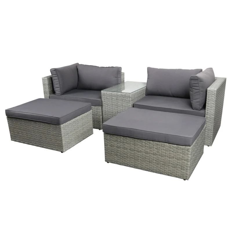 Juego de Sofás de Ratán para J - Outdoor Furniture In Sale reseña y precio