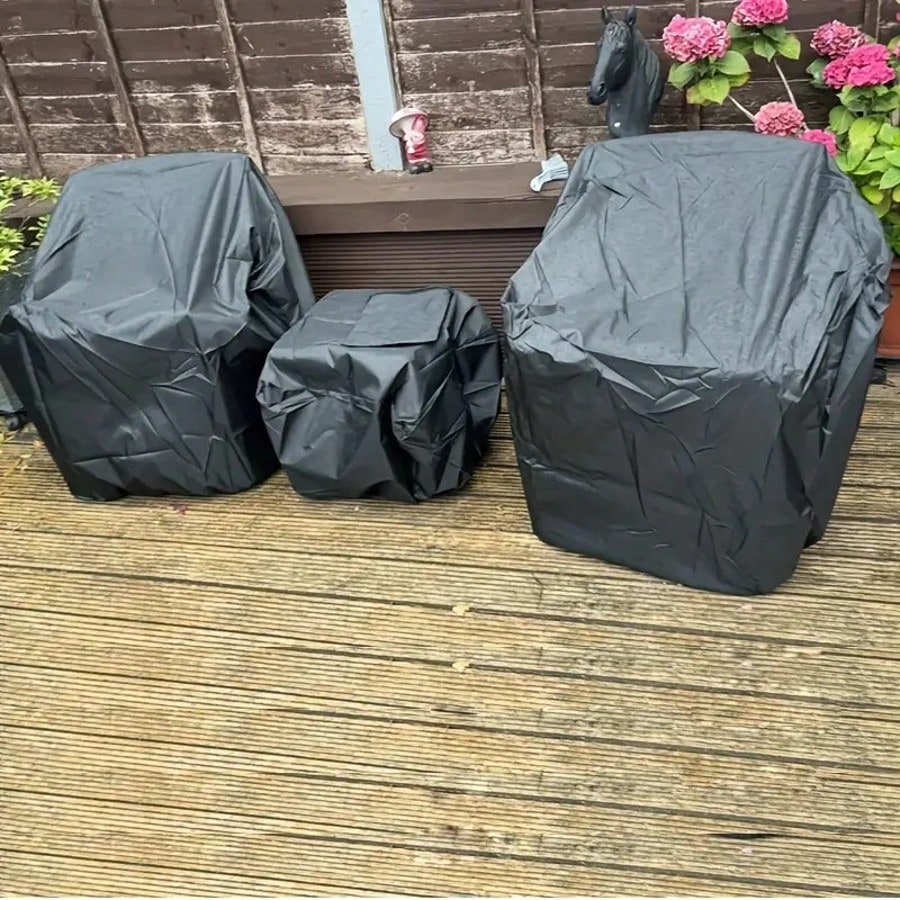 Juego de 3 fundas impermeables - Outdoor Furniture Year Round reseña y precio