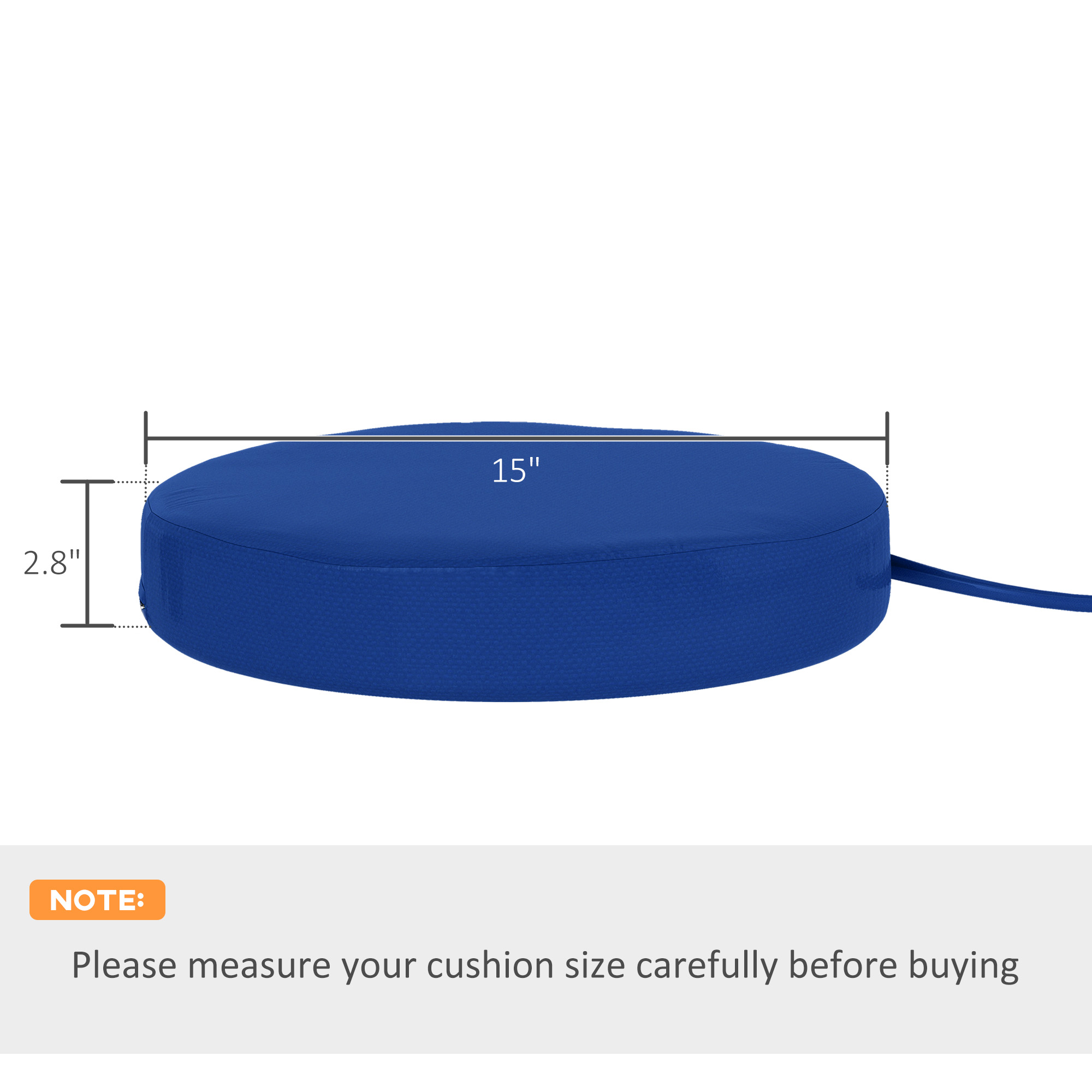 Juego de 4 Cojines para Sillas - Outdoor Furniture Cushion reseña y precio