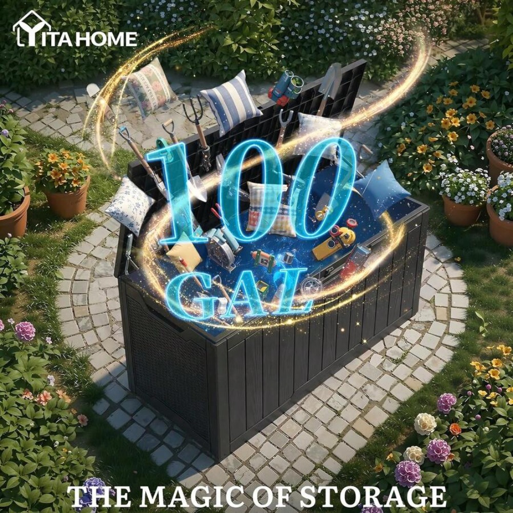 Caja de Almacenamiento Grande  - Outdoor Furniture With Storage reseña y precio