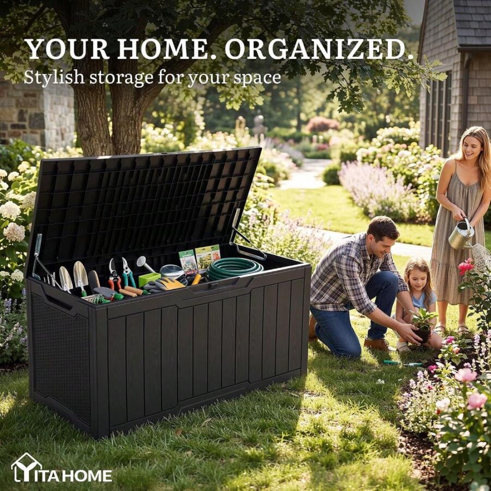 Caja de Almacenamiento Grande  - Outdoor Furniture With Storage reseña y precio