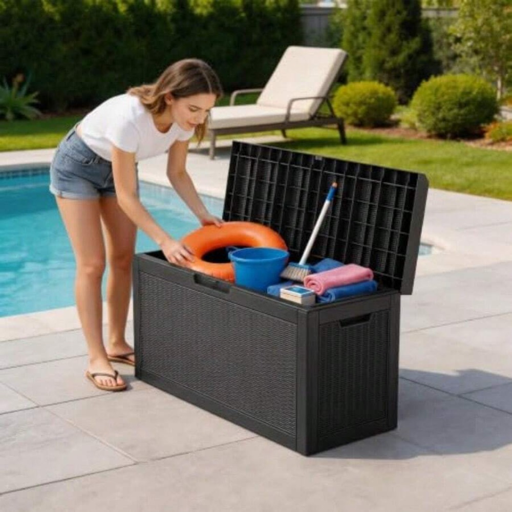 Caja de Almacenamiento Exterio - Outdoor Furniture With Storage reseña y precio