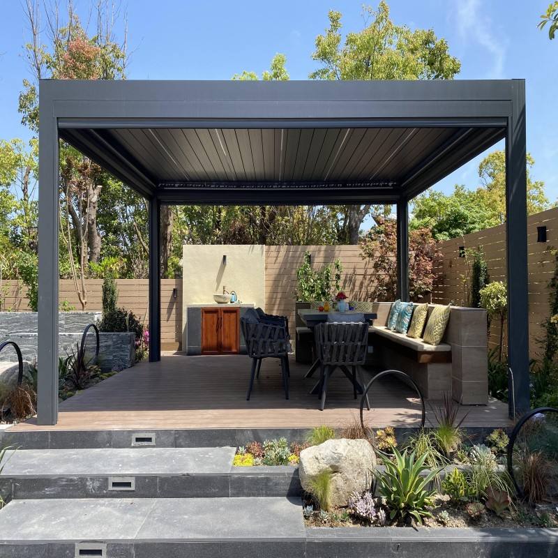 Pérgola Rectangular de Aleació - Outdoor Furniture For Pool reseña y precio
