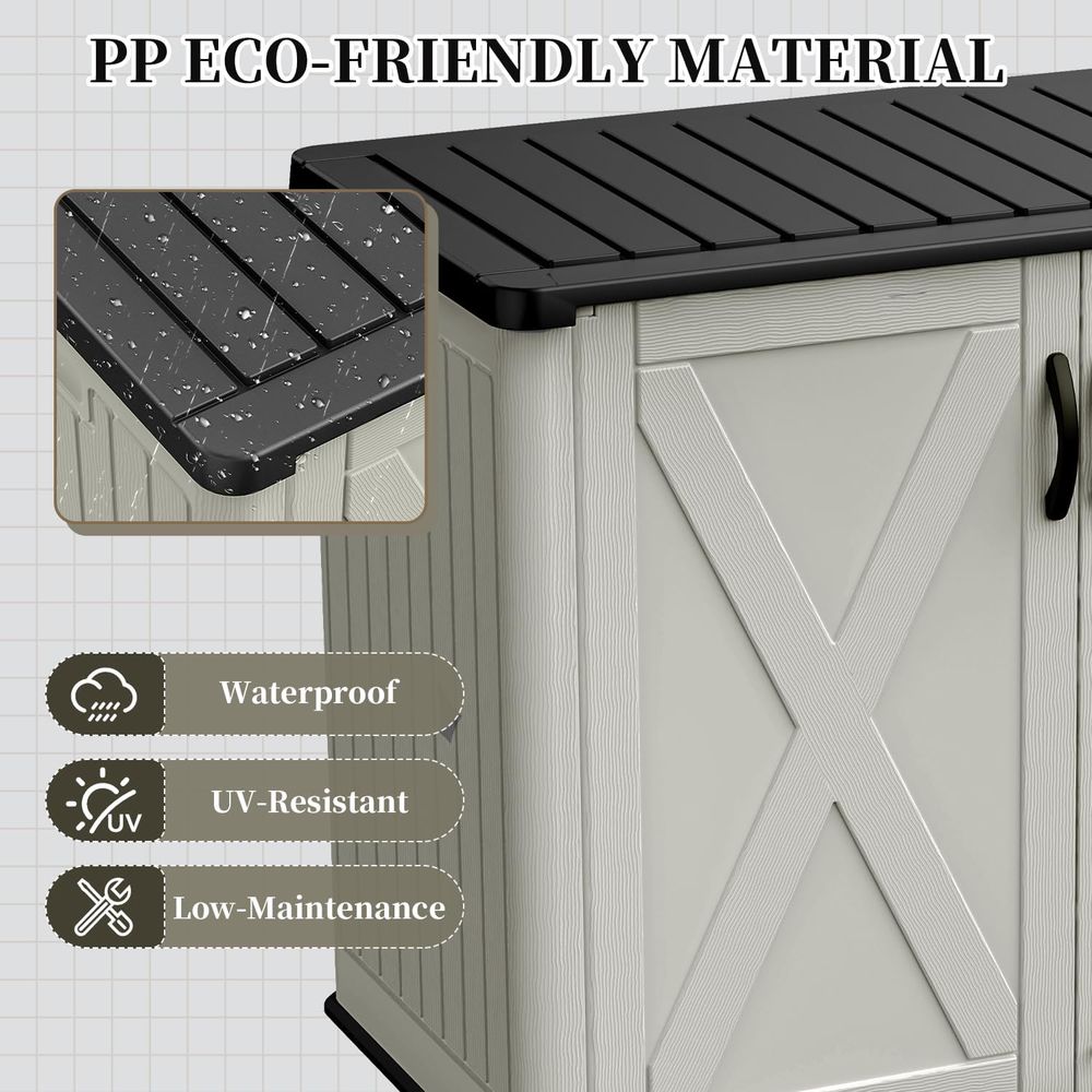 Armario de Almacenamiento Exte - Outdoor Furniture With Storage reseña y precio