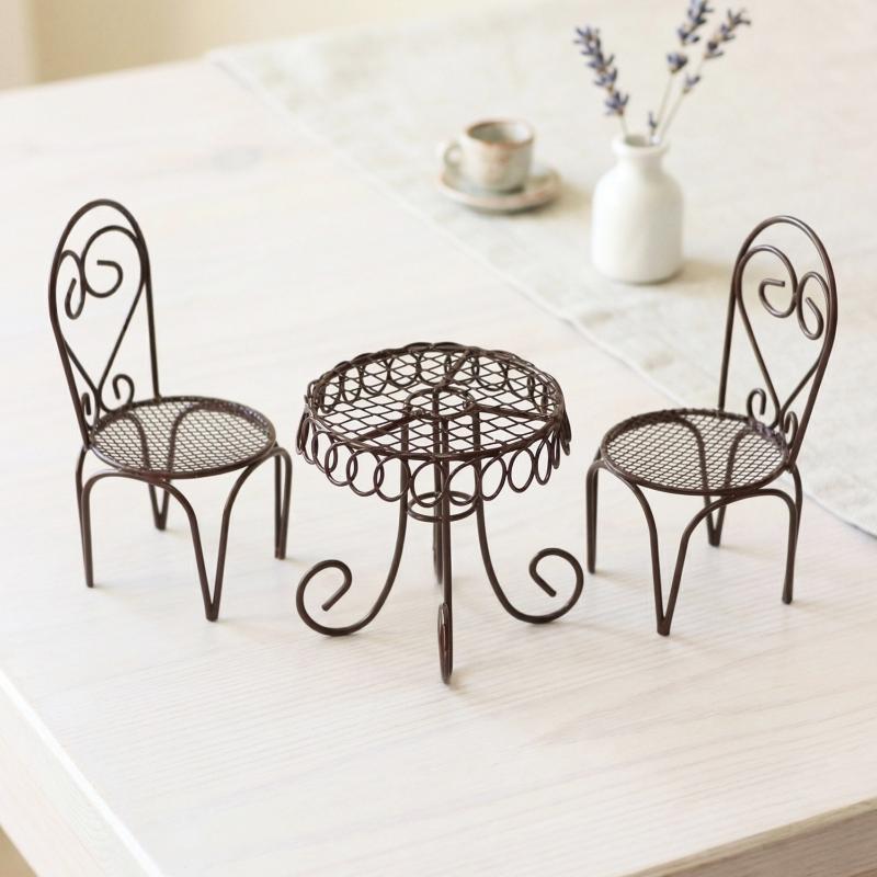 1/3 Piezas de Muebles de Hierr - Outdoor Furniture Design reseña y precio