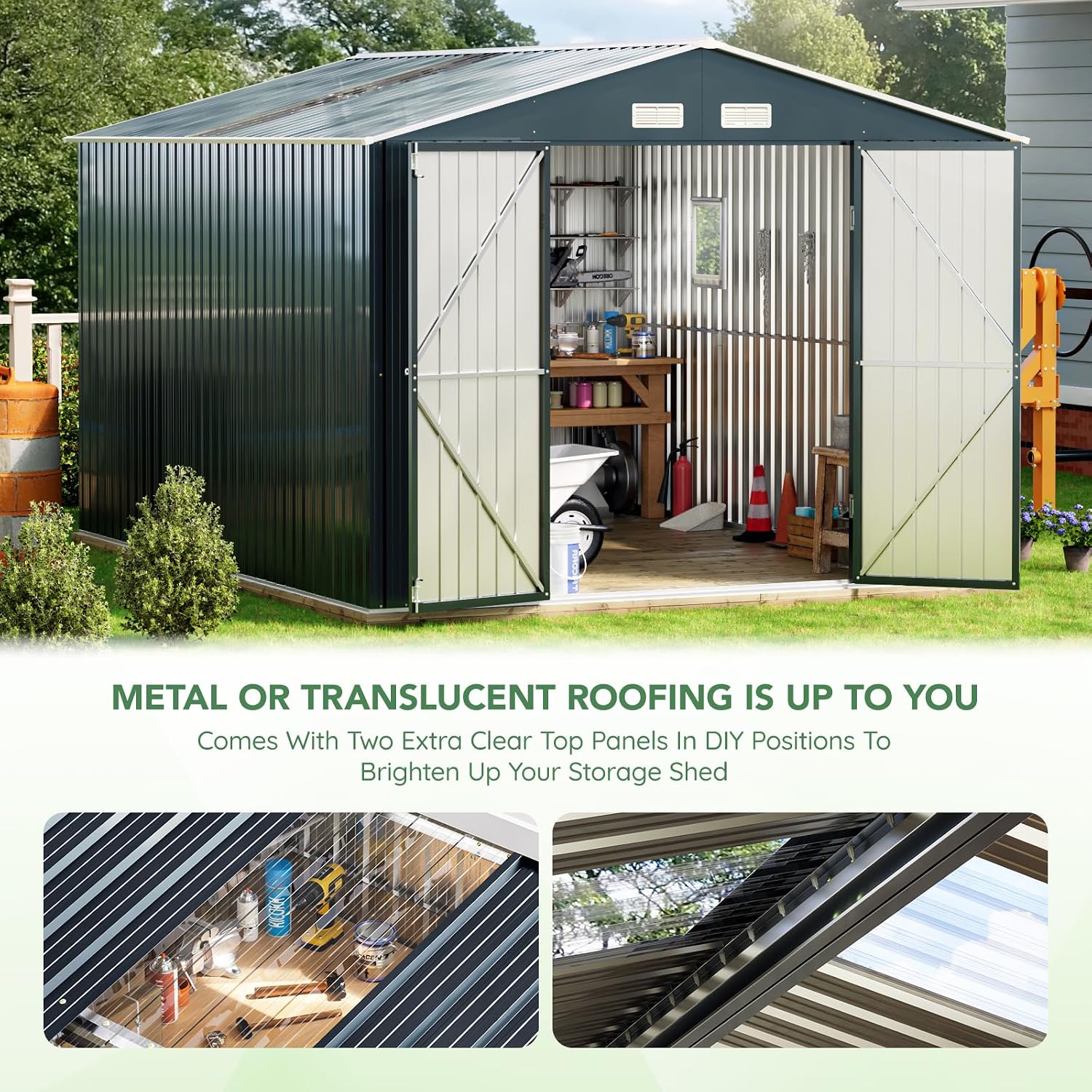 Caseta de Almacenamiento de Ac - Outdoor Furniture With Storage reseña y precio