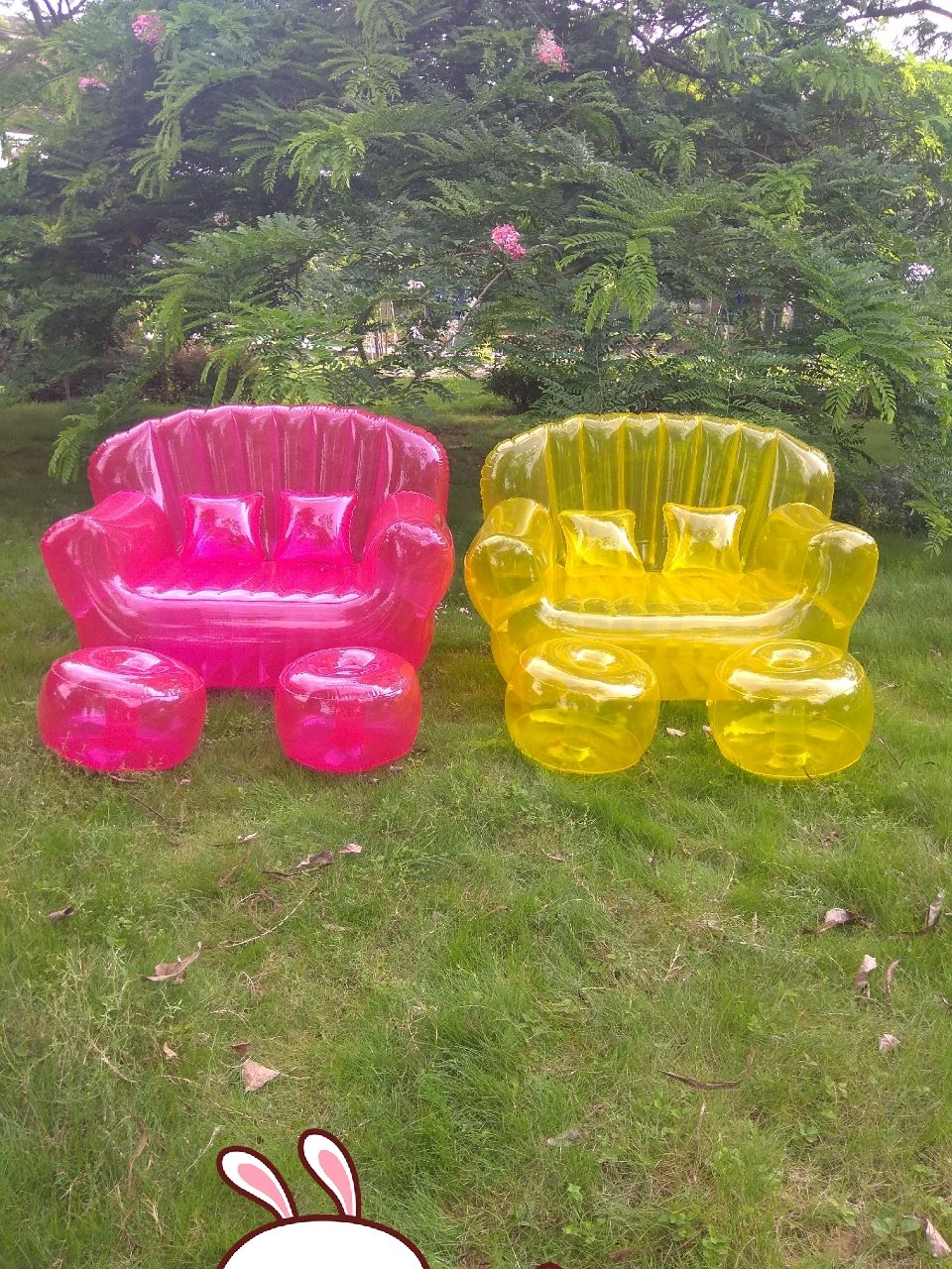 Sofá inflable elegante de lujo - Outdoor Furniture In Sale reseña y precio