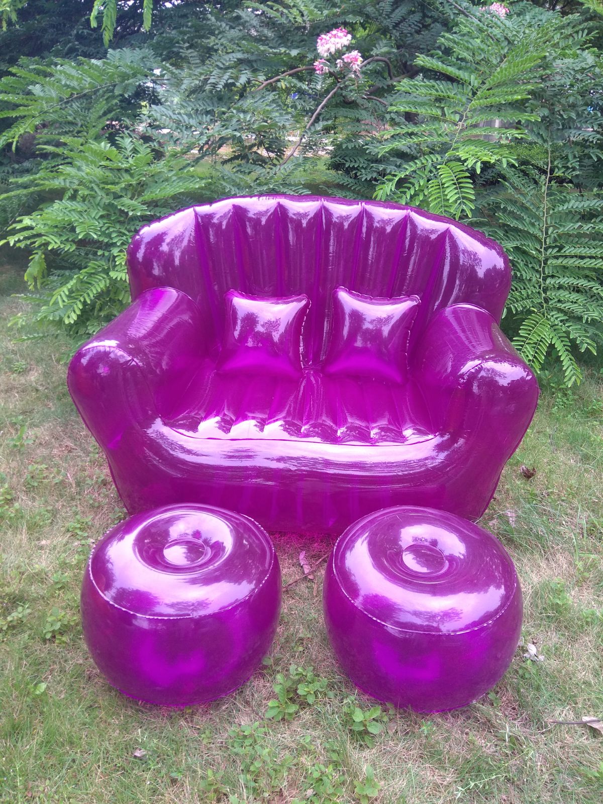 Sofá inflable elegante de lujo - Outdoor Furniture In Sale reseña y precio